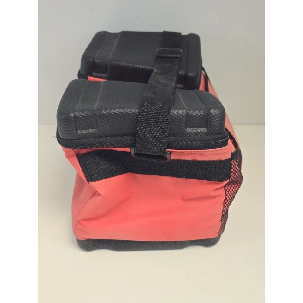 Snap on Goods Cold Storage Bag Cooler Box Red Koozie Norwood Rare HTF
